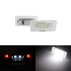 ANGRONG 2x License Number Plate LED Light No Error White For BMW E46 316i 318i 320d 320i 323i