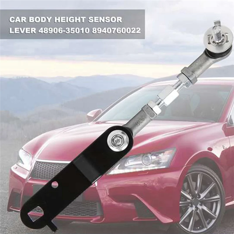 

2Pair Height Sensor Rod 48906-35010 48906-3502 For Toyota 4Runner Lexus GX470 03-09 Rear Height Control Sensor Linkage