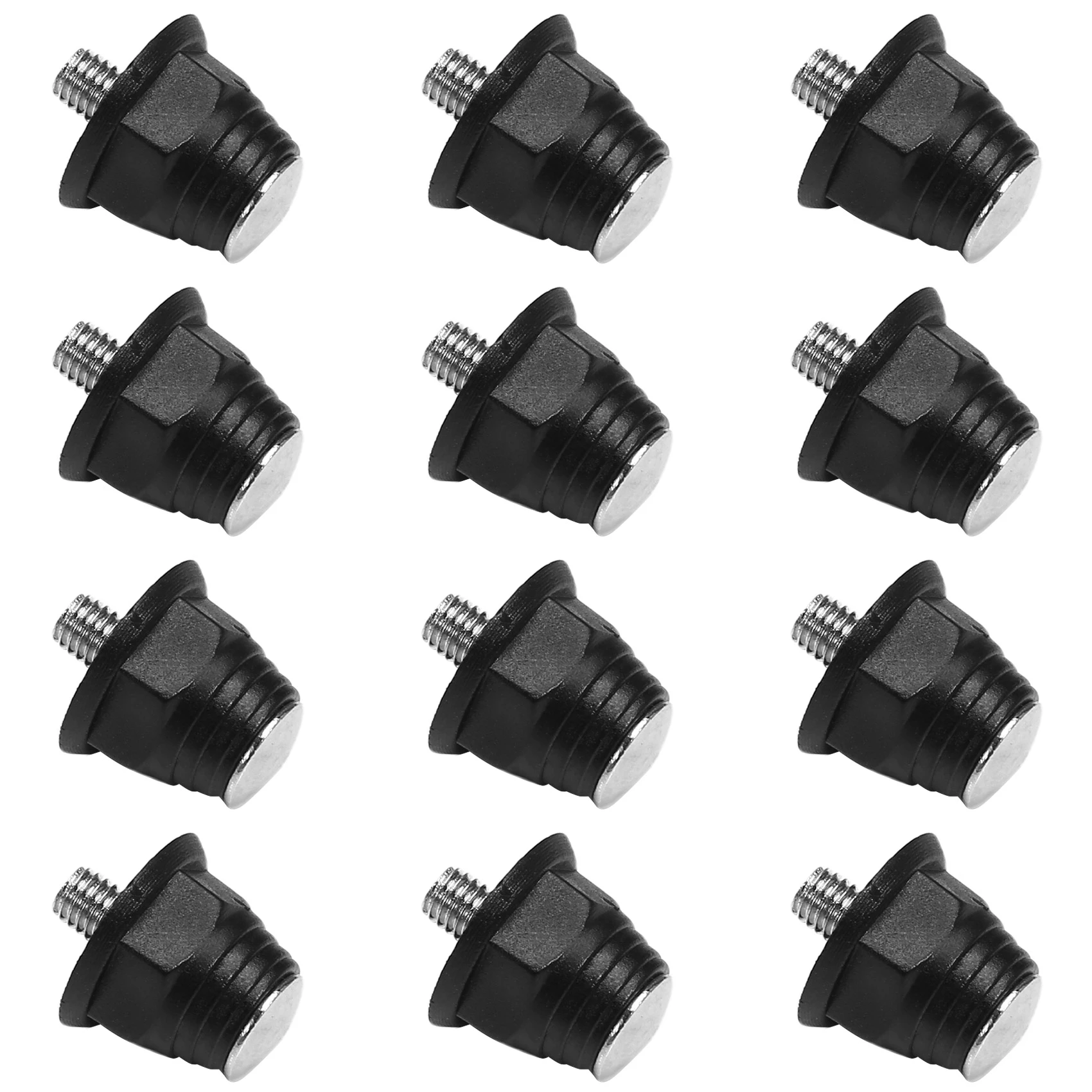 

12 Pieces Football Boots Studs Replacement Professional Sport Replacing Equipment Footwear Accessories With Wrench-B60B