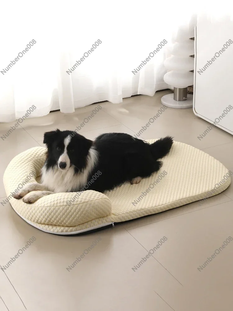 Summer Pet Cooling Mat Kennel Summer Ice Peas Breathable Cool Pet Mat Cattery Pad Dog Bed Cat Bed Removable Washable