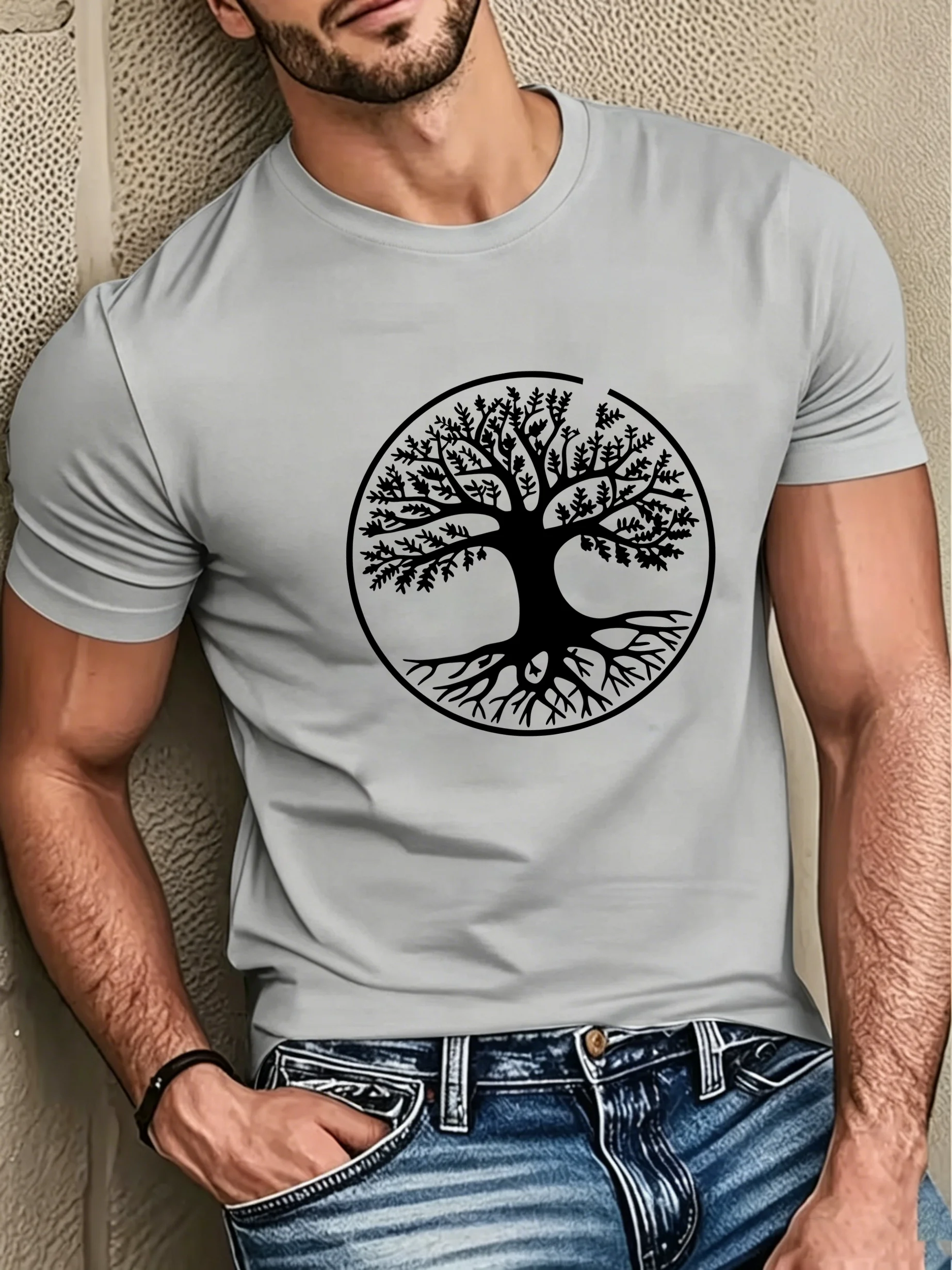 Men's Summer Lightweight Casual Short Sleeve Shirt Breathable Polyester Fiber 2026 Collection
