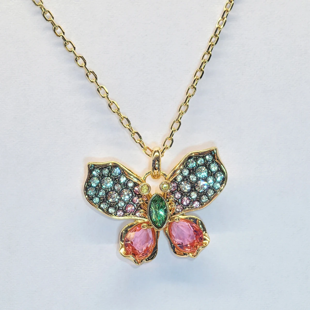 

Xiqi Jewelry 2025 New Trend High Quality Party Jewelry Set Charm Color Flower Butterfly Water Crystal Lady Fashion Necklace Earr