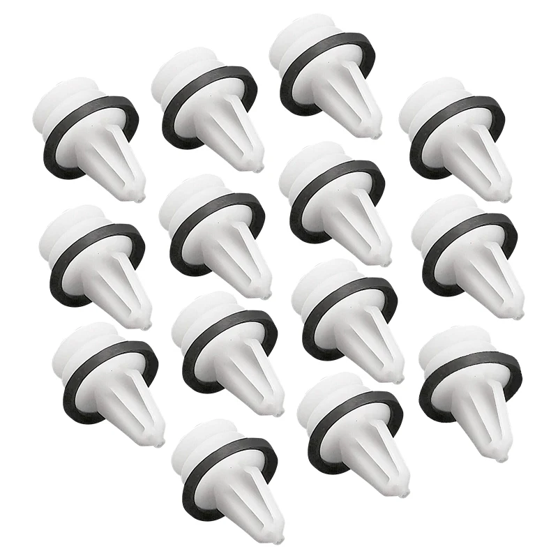60Pcs Door Trim Panel Retainer Clips Plastic Fit for Tesla Model X S Auveco 21169 1025401-00-A 102540100A