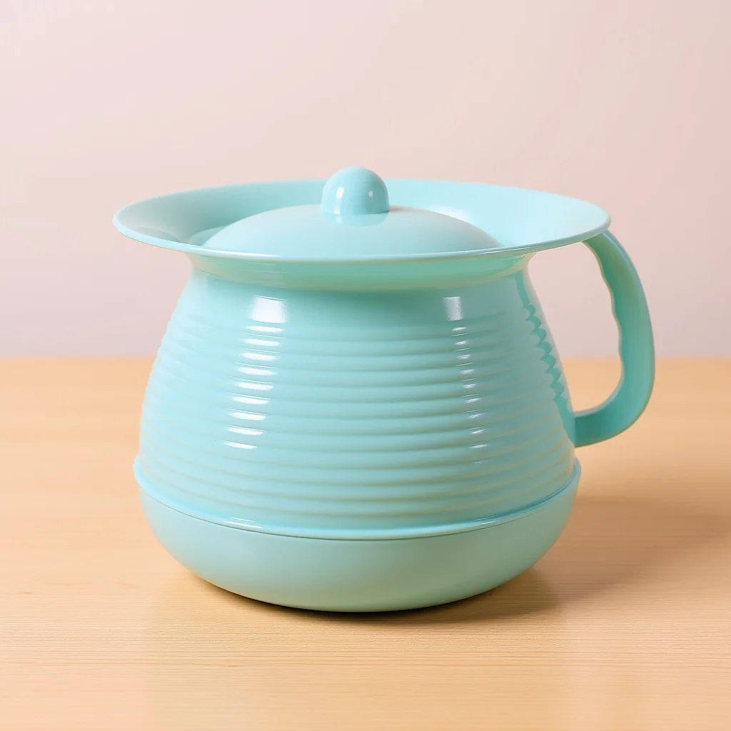 وعاء غرفة الأطفال سميك من البلاستيك المحمول مبولة للأطفال المسنين المعاقين المنزلية المغطاة المبصقة سرير متعدد الوظائف #6