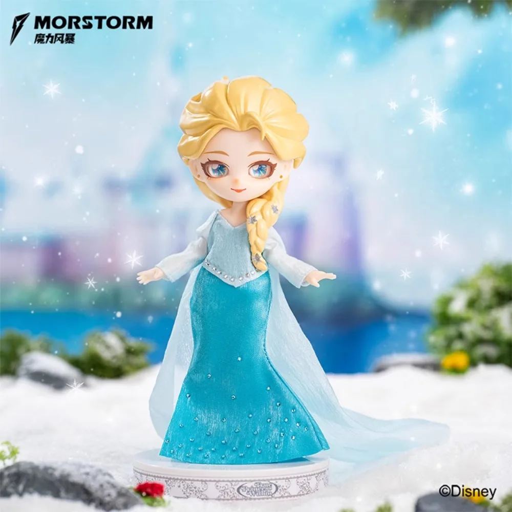 Disney princesa branca de neve elsa belle série anime figura de ação conjunta móvel bjd brinquedo móvel ornamento presente das meninas