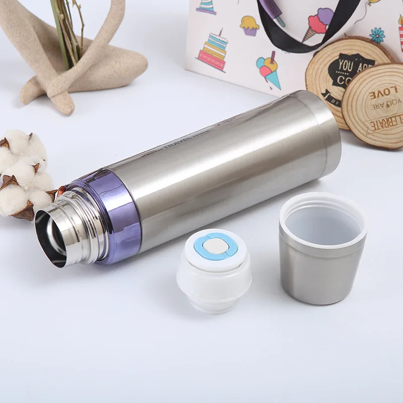 Travel Portable Double Layer Thermal Mug Food Thermos For With Heating Cycling Stainless Steel Water Arctic Bottle Cups Of Hot