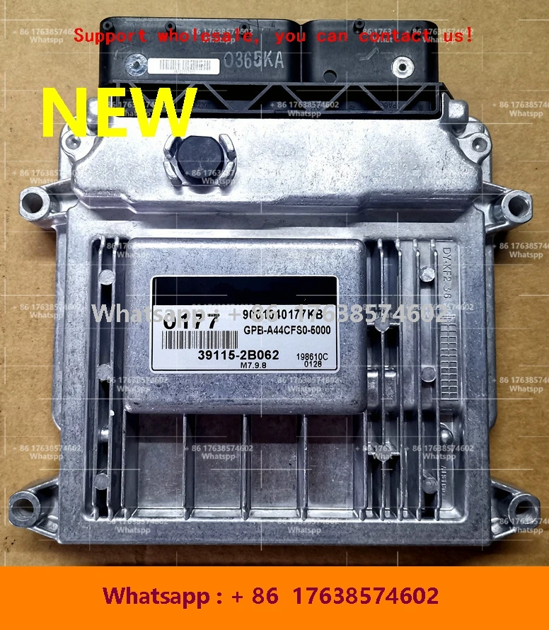 

Электронный блок управления ECU M7.9.8, компьютерная плата для Hyundai Cerato PICANTO 0177 39115-2B062/A35 39132-26AN0/0109 39117-2B030