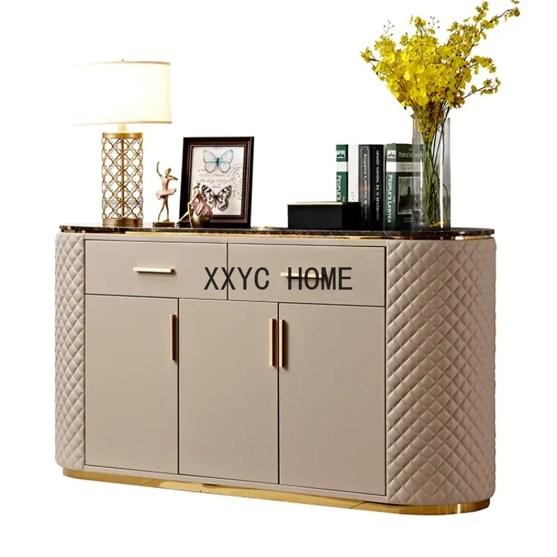 

Light Luxury Modern Minimalist Living Room Locker Italian Living Room Wall Home Wine Cabinet Sideboard Cabinet furniture
