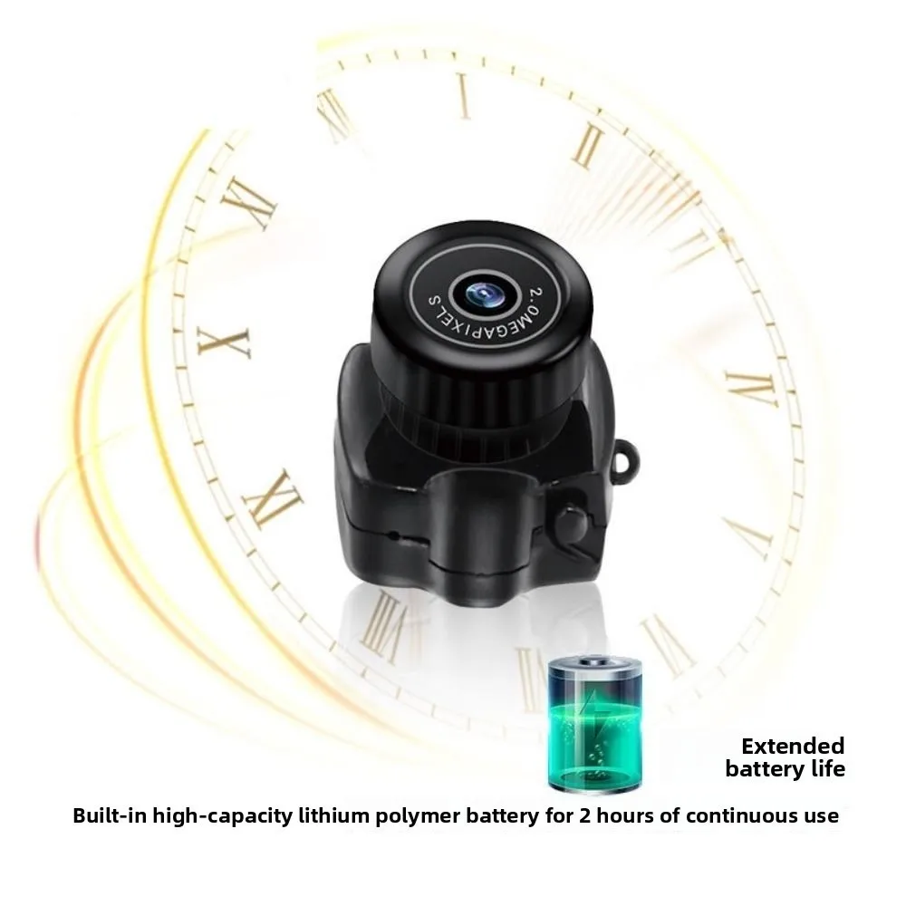 Ciclismo esportes câmera gravador de áudio minúsculo mini câmera de vídeo hd mini câmera para crianças preto dv y2000 mini filmadora viagem