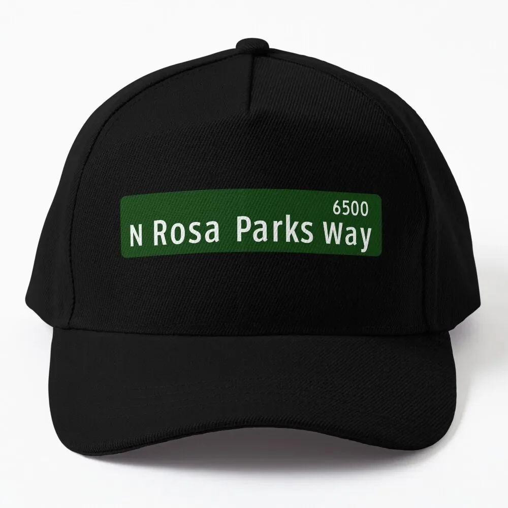 N Rosa Parks Way street sign vector illustration Baseball Cap Caps Cosplay Luxury Cap derby hat Women'S Golf Wear Men'S