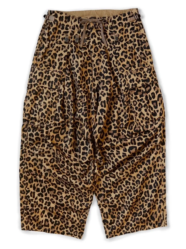 

KAPITAL 25aw Japanese retro casual leopard print overalls