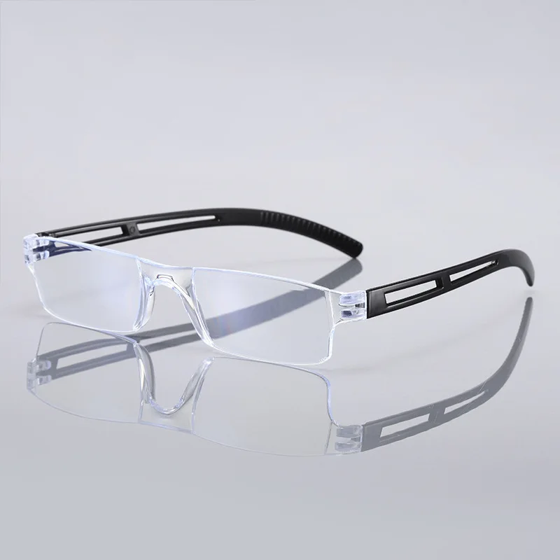 Men Reading Glasses Retro Business Hyperopia Glasses Anti Blue Light Reading Glasses 0 +1.0 To +4.0 Glasses