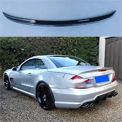 Carbon Fiber Back Trunk Spoiler Rear Boot Lip Spoiler Wing Rear Spoiler Wing For Mercedes-Benz SL Class R230 2007-2012