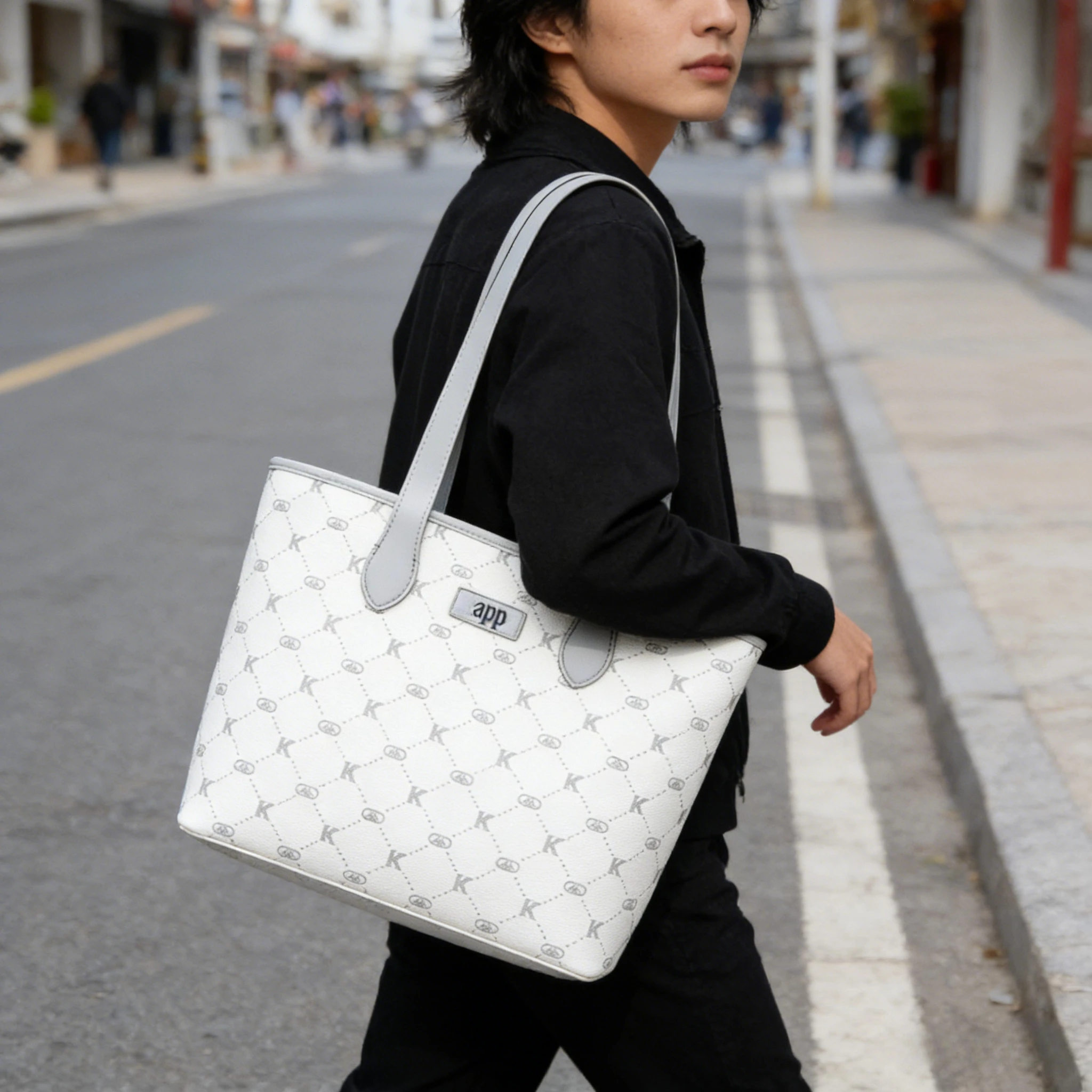 

2026 New Women's Large Capacity Tote Bag, Work Commute Shoulder Bag, Versatile Handbag Laptop Bag