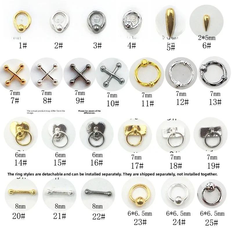 

Retro Ring Alloy Nail Art Decorations Punk Lo Bule Waterdrop aped 0 Pieces Magazine Featured New Sle Nail Accories