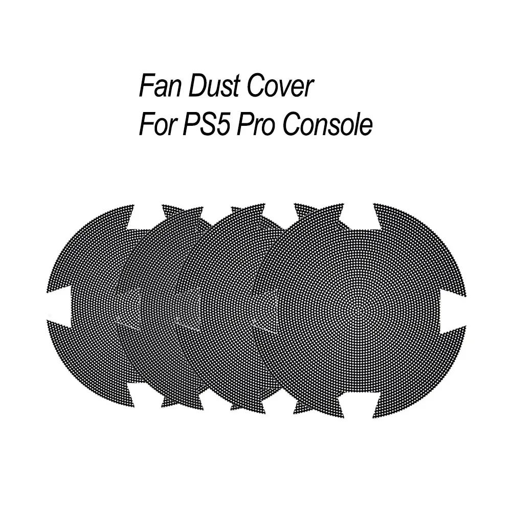 2/4 Pack Fan Dust Filter Breathable Ventilation Anti-Dust Cover Fan Dustproof Cover For PS5 Pro Slim For PlayStation 5 Pro Slim