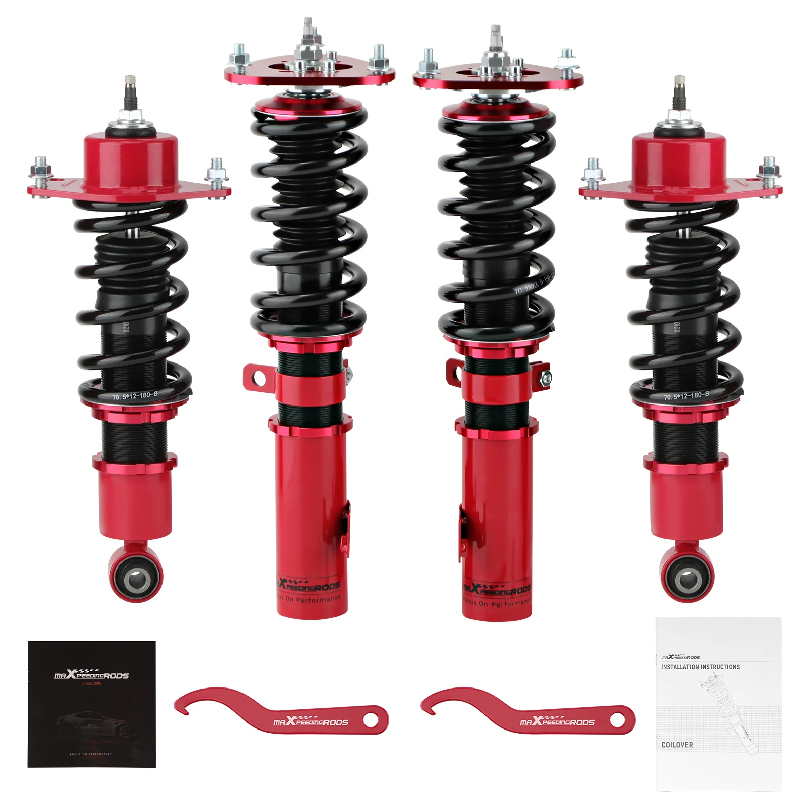 24 Clicks Damper Coilovers Kit For Toyota Celica 2000-2006 Struts Shock Absorber
