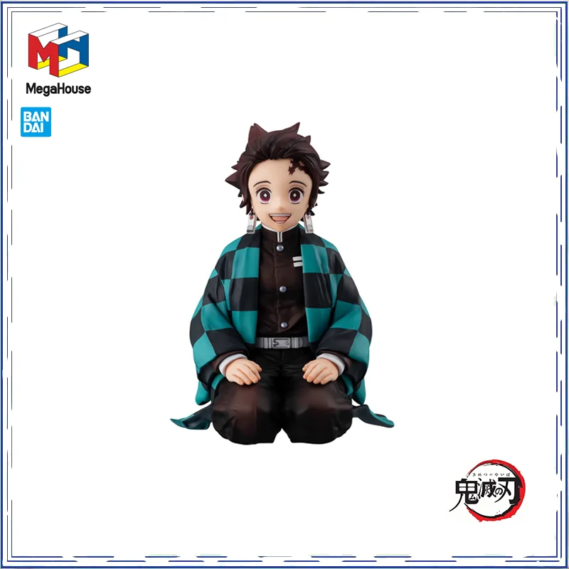 

BANDAI MH GEM Demon Slayer Palm series action figure Kamado Tanjirou Sitting posture Brand new genuine Amusement In shelf