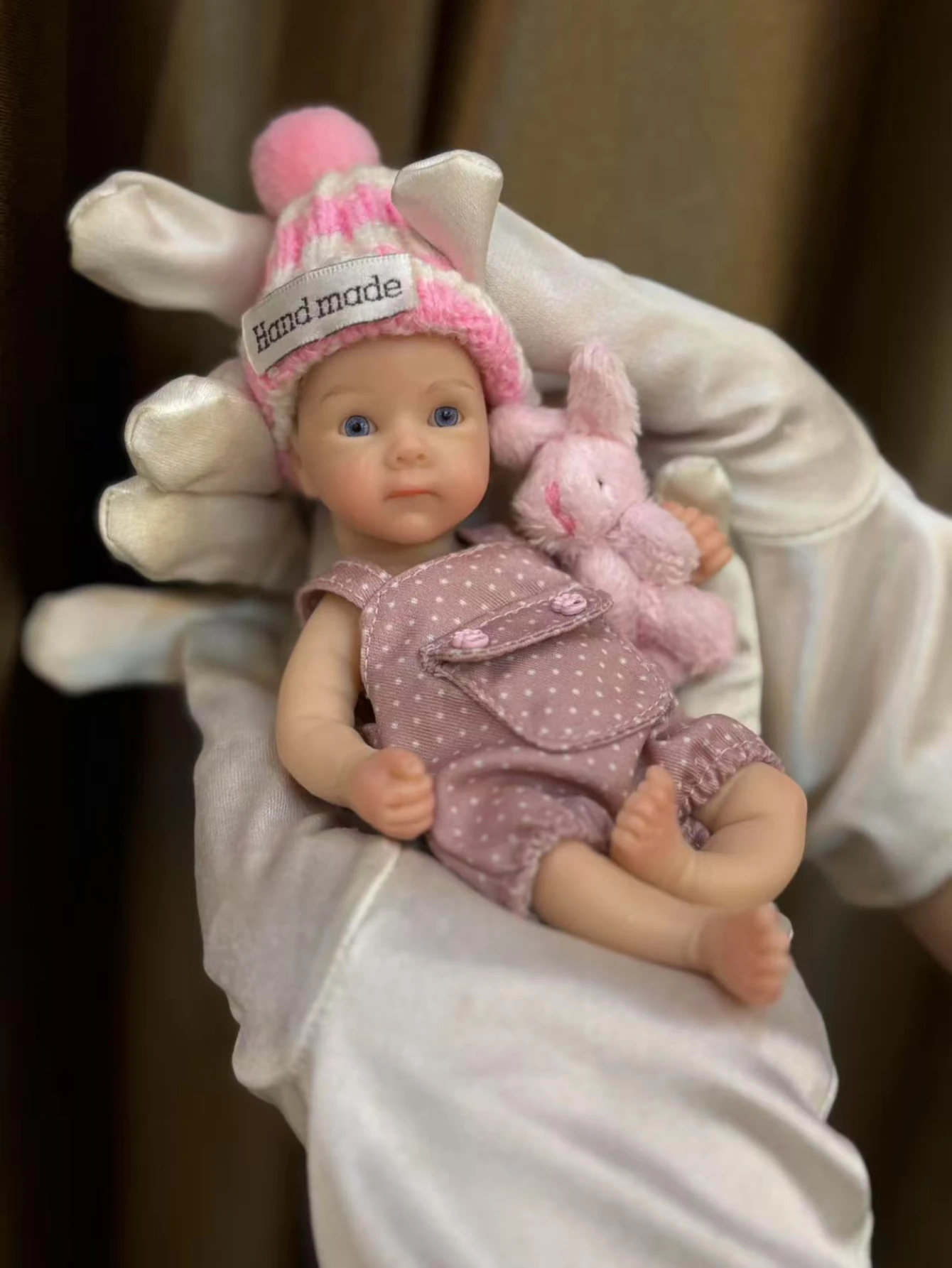 ตุ๊กตาซิลิโคนรีบอร์น Aizwa1 ขนาด 6 นิ้ว Bettie สำหรับเด็กผู้หญิงหรือเด็กผู้ชาย Handma bebe reborn de silicona ตุ๊กตาเด็กแรกเกิดสำหรับเด็ก เป็นของขวัญวันเกิด