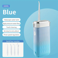 Electric Dental Irrigator Portable Oral And Dental Cleaning Equipme Home Mouth Washing Machine Travel Water Flosser Teeth Pick