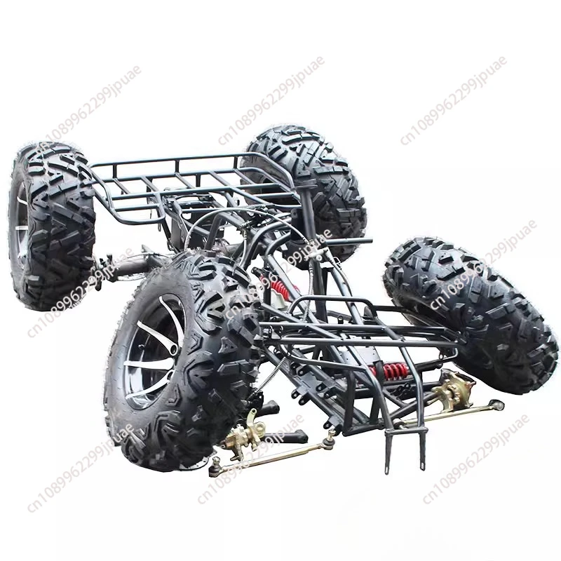 Four-wheel beach caraccessories, modified full set of frame front and rear disc brake shaft transmission rear axle12-inch wheels