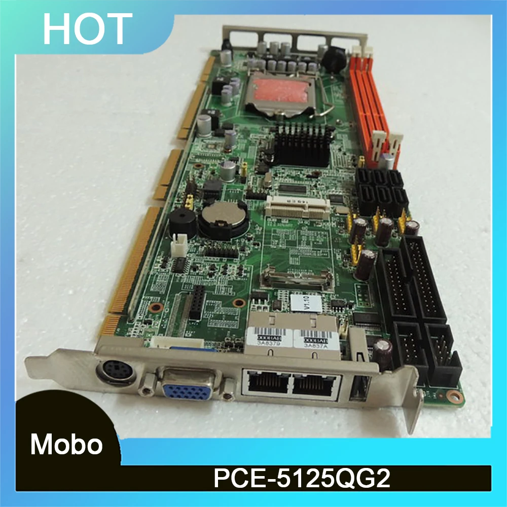 Industrial Control Motherboard 1156 Double Gigabit Network Port PCE-5125 PCE-5125QG2