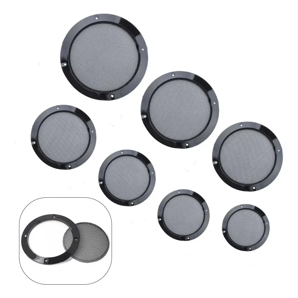 2/3/4/5/6.5/8/10 Inch Speaker Net Cover High-grade Car Home Mesh Enclosure Speakers Long-lasting Use