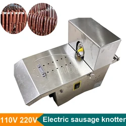 Fast Speed 110V 220V 42MM Electric Sausage Tying Machine Tabletop Sausage Twisting Knotting Machine