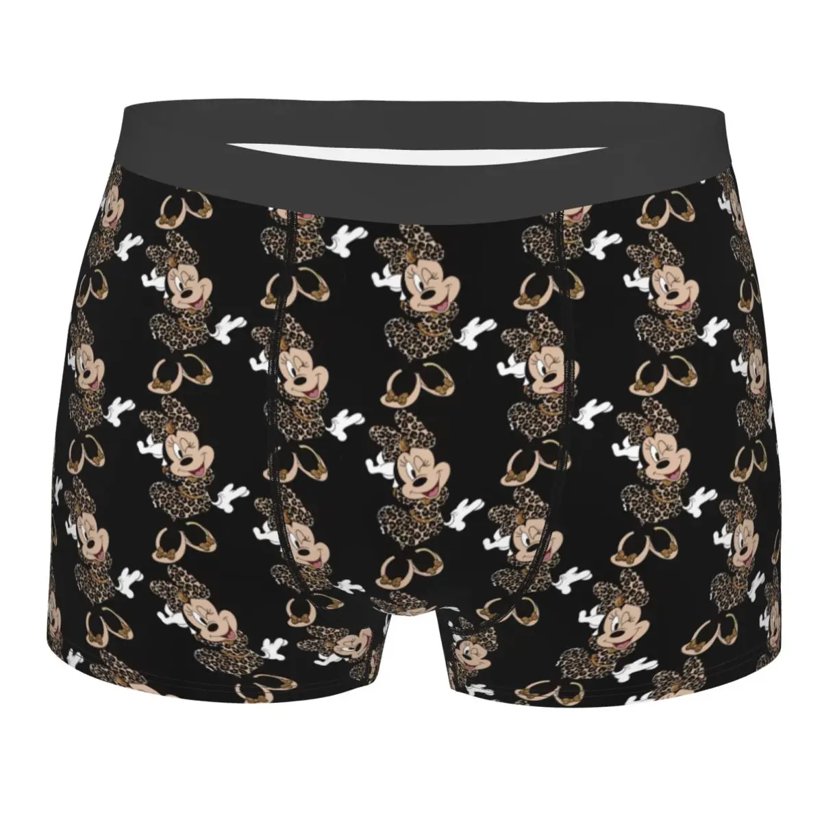

Custom Male Funny Mickey Mouse Anime Cartoon Underwear Boxer Briefs Breathable Shorts Panties Underpants