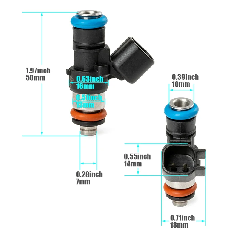 Injetor de combustível durável 0280158258 2521068 para Polaris Ranger Sportsman RZR ACE570 ACE900