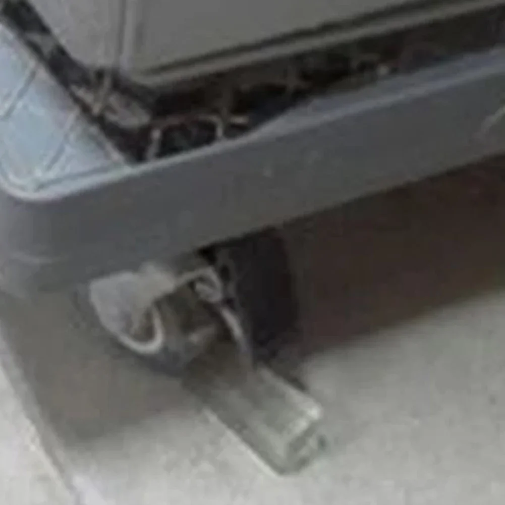 Doorstops Door Stop Doorstops PU Rubber Silicone Transparent/grey/black 95x40x14MM Anti-collision Block Wedge Home