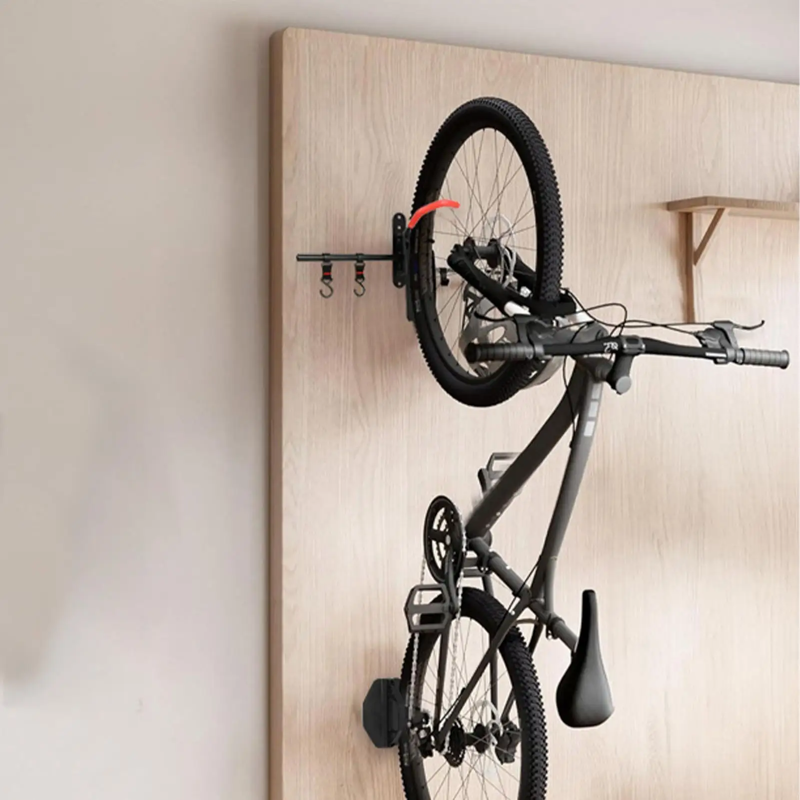 

Wall Mount Cycling Rack Adjustable Storage Holder Adjustable Cycling Rack For Family Friend Indoor Outdoor Garage Home Bikes
