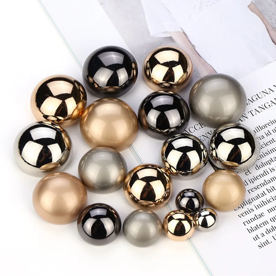 20PCS Metal Mushroom Buttons DIY Sewing Clothes Ornaments Shank Button For Garments Clothes Accessories