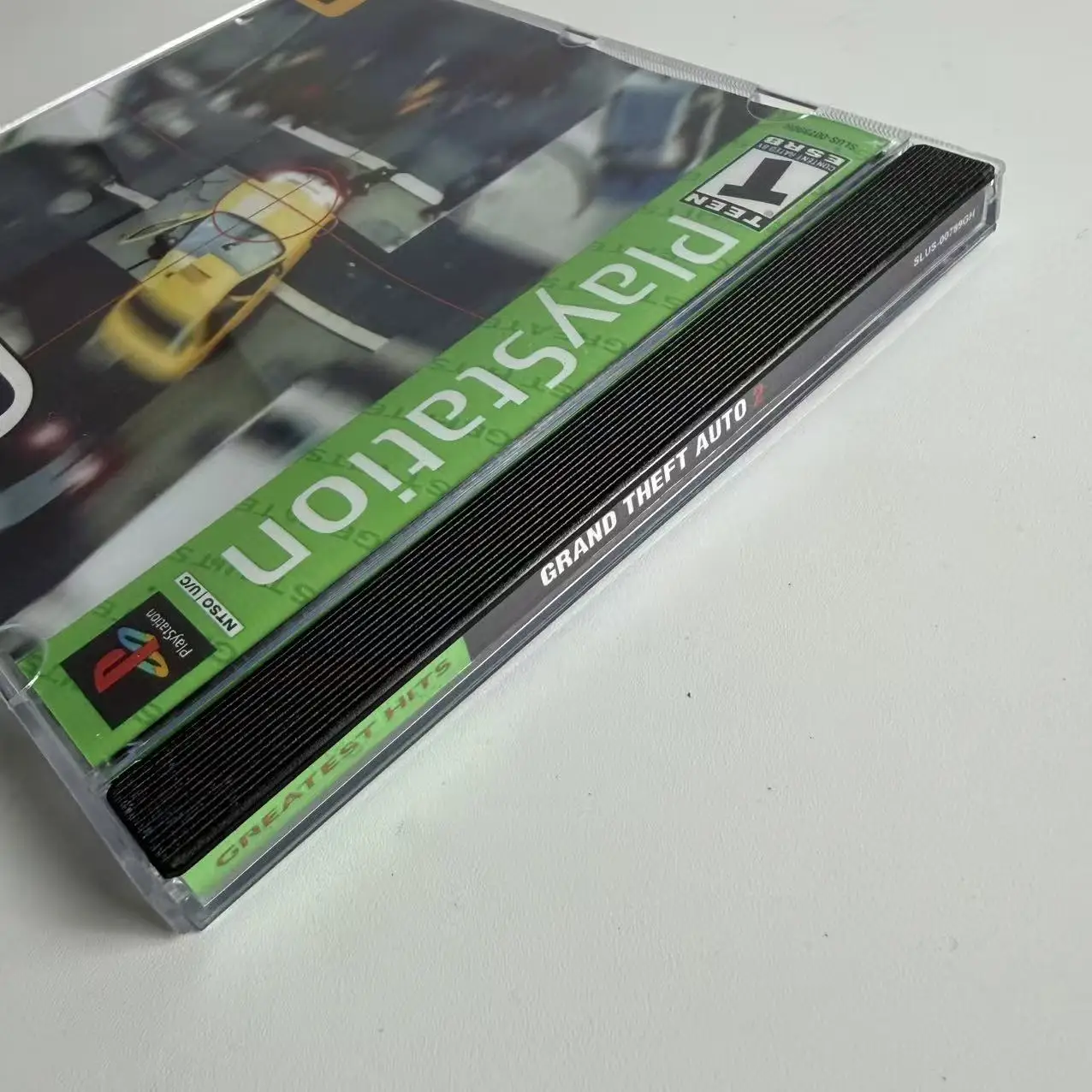 قرص استنساخ عالي الجودة لجهاز Sony PS1: Grand Theft Auto II (إصدار الاهتزاز الأمريكي، بدون دليل)