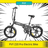 PVY Z20 Pro Electric Bike 500W Hub Motor 25 km/h Max Speed 10.4Ah Battery 80-100km Range LCD Display City Ebike  for Aduclt