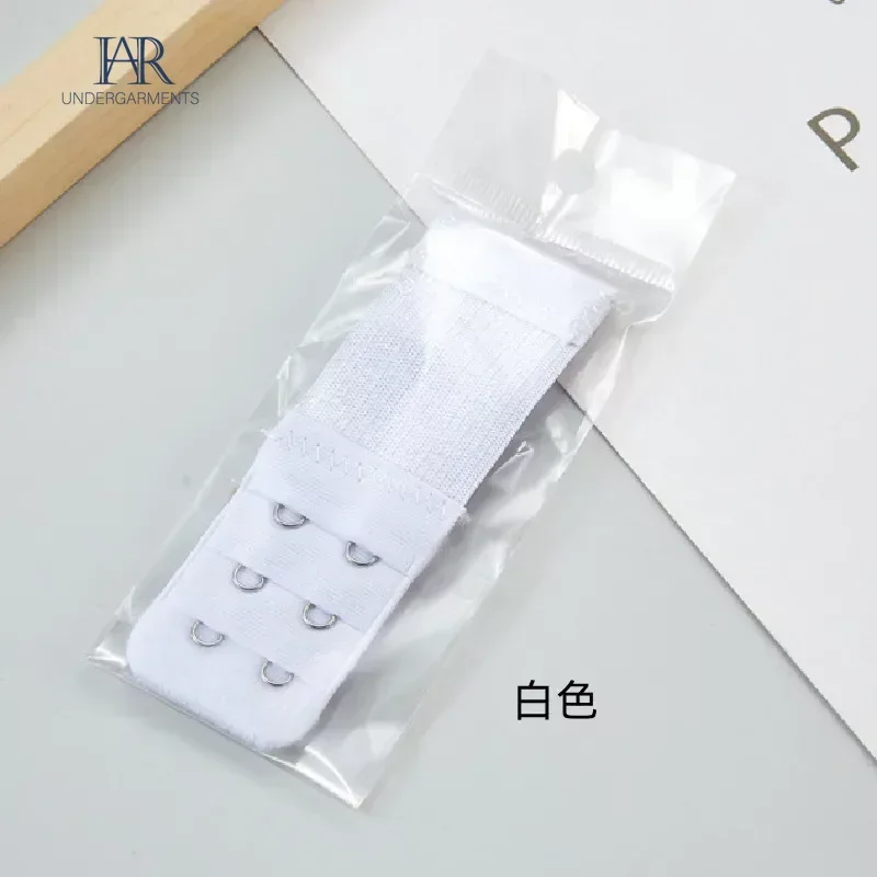 Bra Extender For Women's Elastic Bra Extension Strap Hook Clip Expander Adjustable Belt Buckle Intimates 3 Hooks