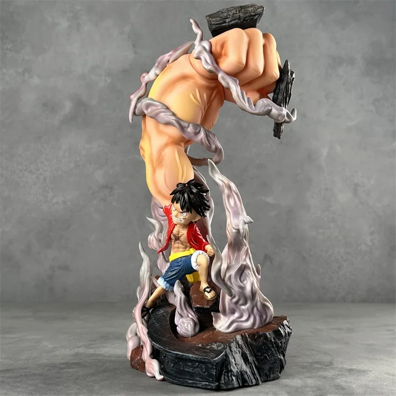 Série One Piece Anime, Monkey D., 30cm Modèle de figurine Luffy, figurine d'action, statue en PVC, cadeaux décoratifs, haute qualité