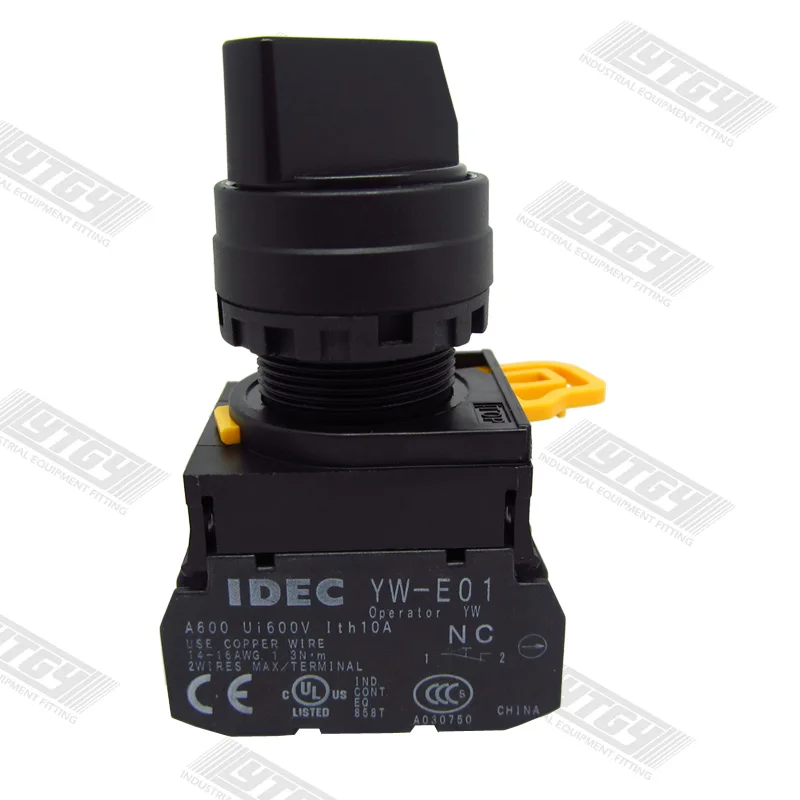 IDEC Japan selector switch 22mm YW1S-33E20 YW1S-33E11 YW1S-33E02 YW1S-33E21 YW1S-33E01 YW1S-33E10 YW1S-33E30 YW1S-33E40-10PCS