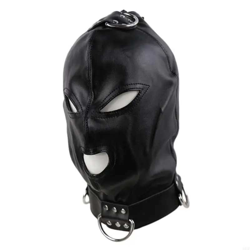 B95F – masques faciaux cosplay pour femmes hommes, masques complets en Sexy avec cordon serrage pour Halloween