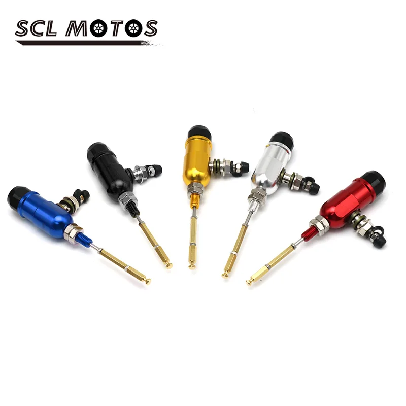 SCL MOTOS Master Cylinder Rod Brake Pump 14mm Motorcycle Aluminum Hydraulic Clutch Pump Universal Piston Motorcycle ATV Dirtbike