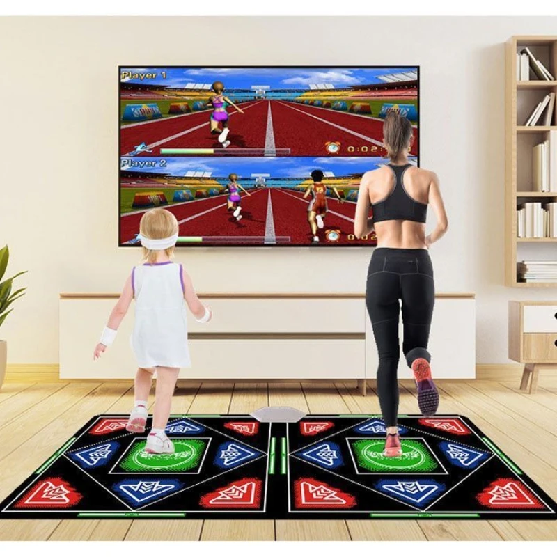

Wireless double dance blanket TV dedicated HDMI high definition 2025 sports running somatosensory game dance machine