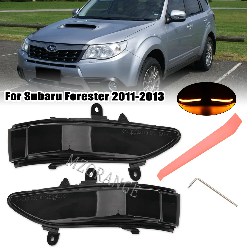 

Светодиодный динамический фонасветильник для Subaru Forester 2011, 2012, 2013, для Impreza 2008-2014, для Outback 2008-2011