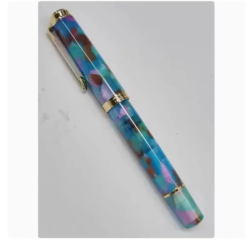 

ADMOK 400 Acrylic Resin Fountain Pen With Piston Ink Refilling , Schmidt Tip, Handwriting, Office Art