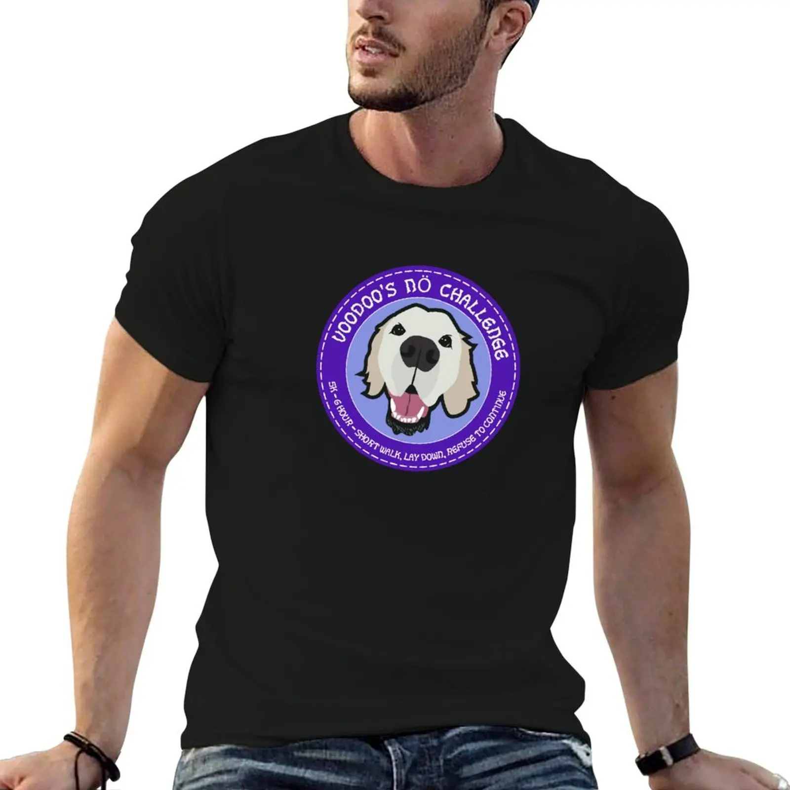 Voodoo Challenge T-Shirt rapper graphic tees valentines boutique clothes oversized t shirts for men