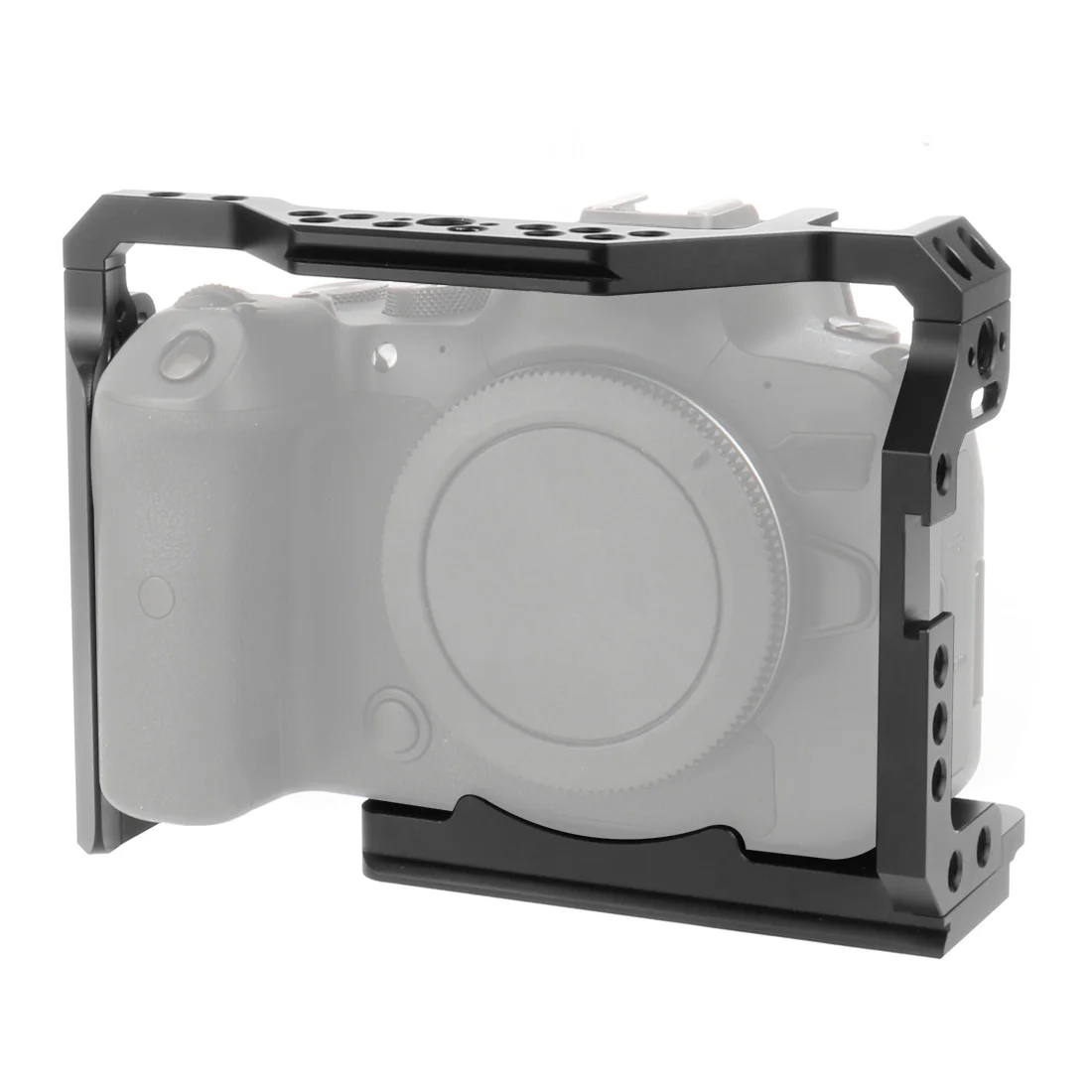 

EOS R6 Клетка для камеры Верхняя ручка 38 мм Крепление для холодного башмака на рейку НАТО ARRI Держатель с отверстием 1/4 дюйма 3/8 дюйма для крышки Canon EOS R5 R6