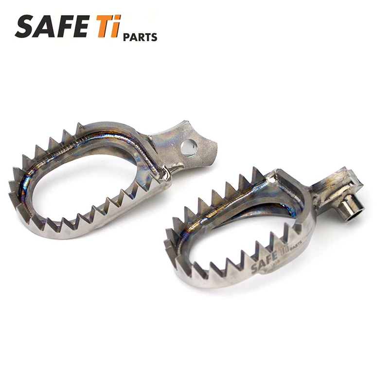 Motorcycle Titanium Alloy Footpegs Motorcycle Accessories For SUZUKI RM-Z 450/RMX 450/RM-Z 250 Foot Pegs