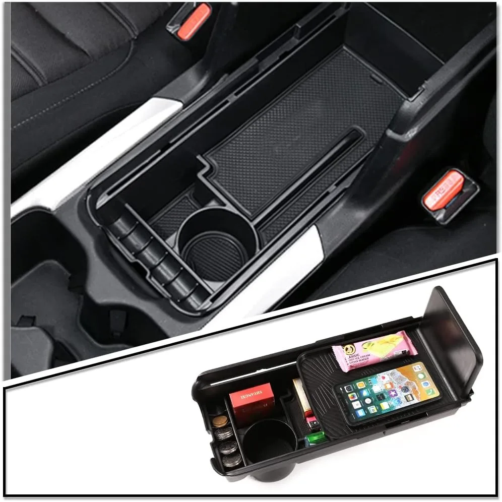 

For Honda CR-V RM5 RM6 2017-2021 Car Center Console Armrest Box Glove Secondary Storage Box Console Organizer Insert Tray