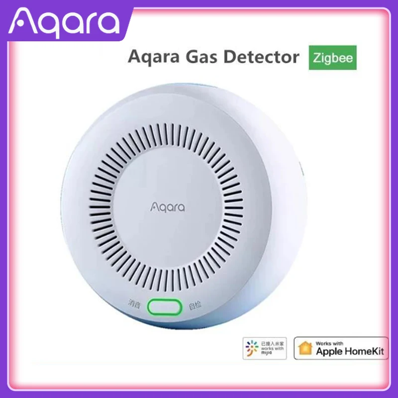 Aqara Smart Natural Gas Detector Zigbee Gas Leak Alarm Intelligent Linkage Smart home security For Xiaomi mi home Homekit