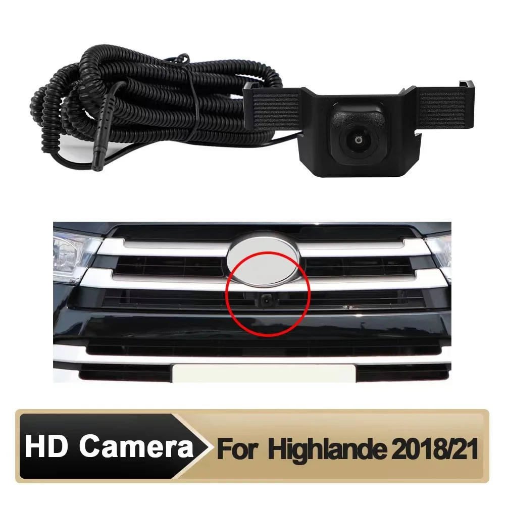 Car AHD Front View OEM Camera Night Vision Fisheye Wide Angle 150°Camera for The 2018/2021 Highlande Parking camera