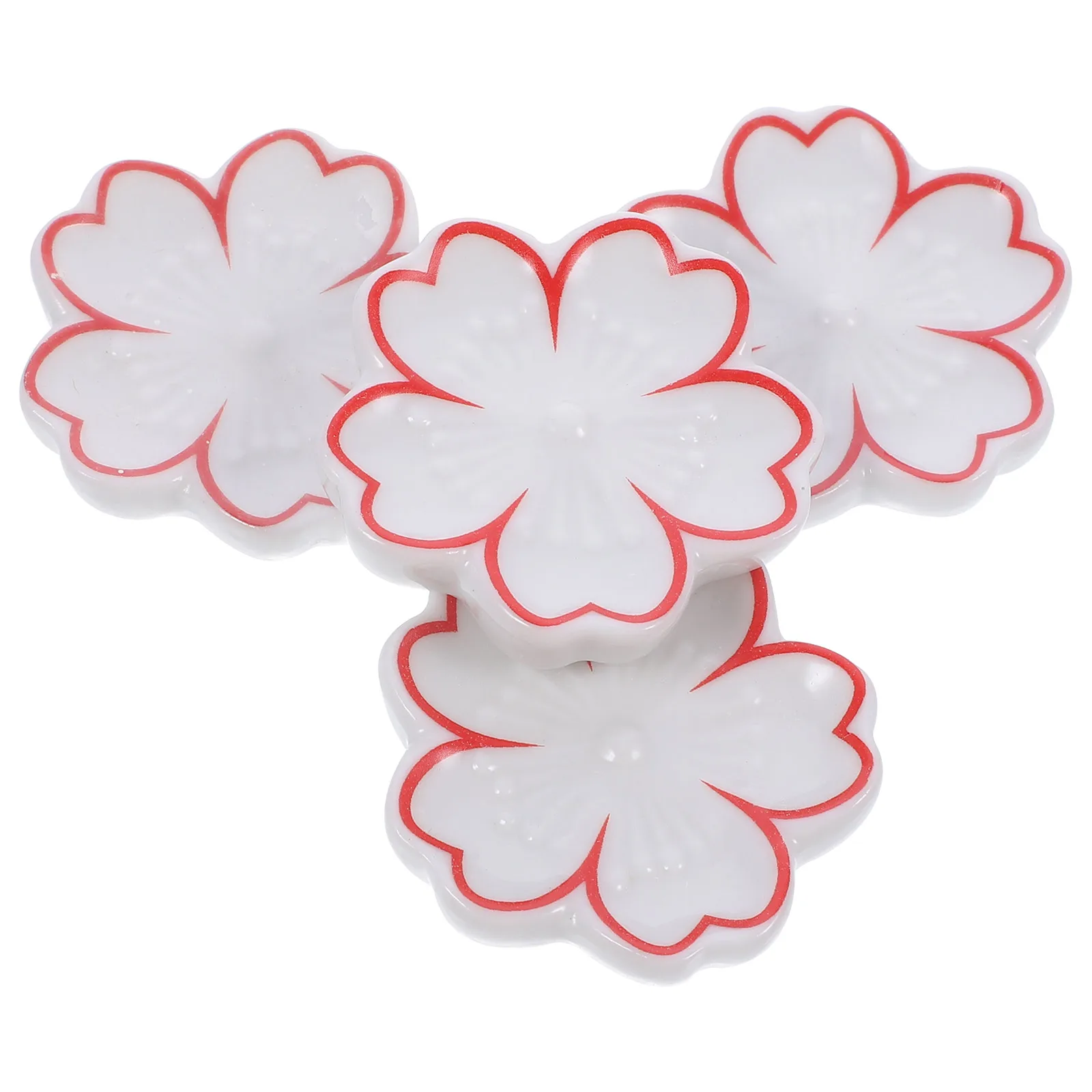 

4PCS Ceramic Chopstick Rest Elegant Rack Decorative Accessories Design Home Decor Kitchen Table Dinning